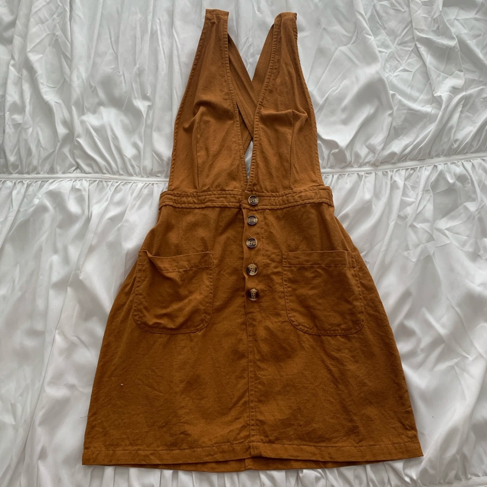 burnt orange dress